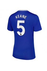 Fotbalové Dres Everton Michael Keane #5 Dámské Domácí Oblečení 2024-25 Krátký Rukáv